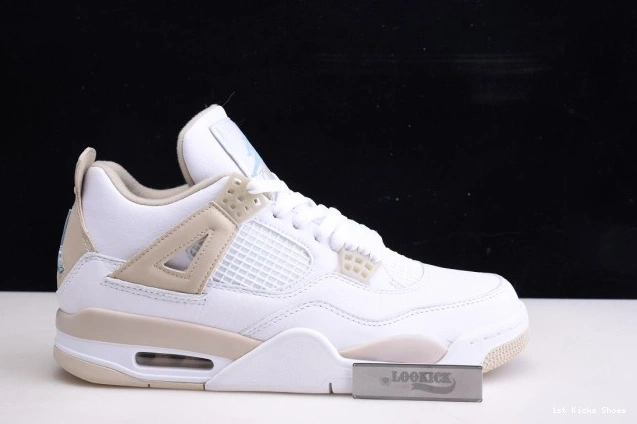 1st Kicks Shoes HighQuality Jordan Retro 1042 4 487724- Sand 2017 1113